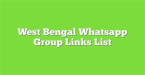 bengali boudi whatsapp group|west bengal whatsapp group invite.